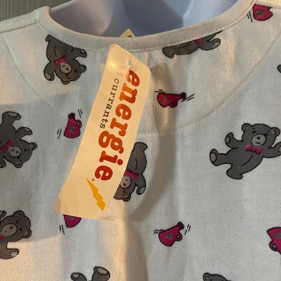 Energie Bi Currants Vintage Womens Large Bear Sweatshirt Nwt - Picture 6 of 8
